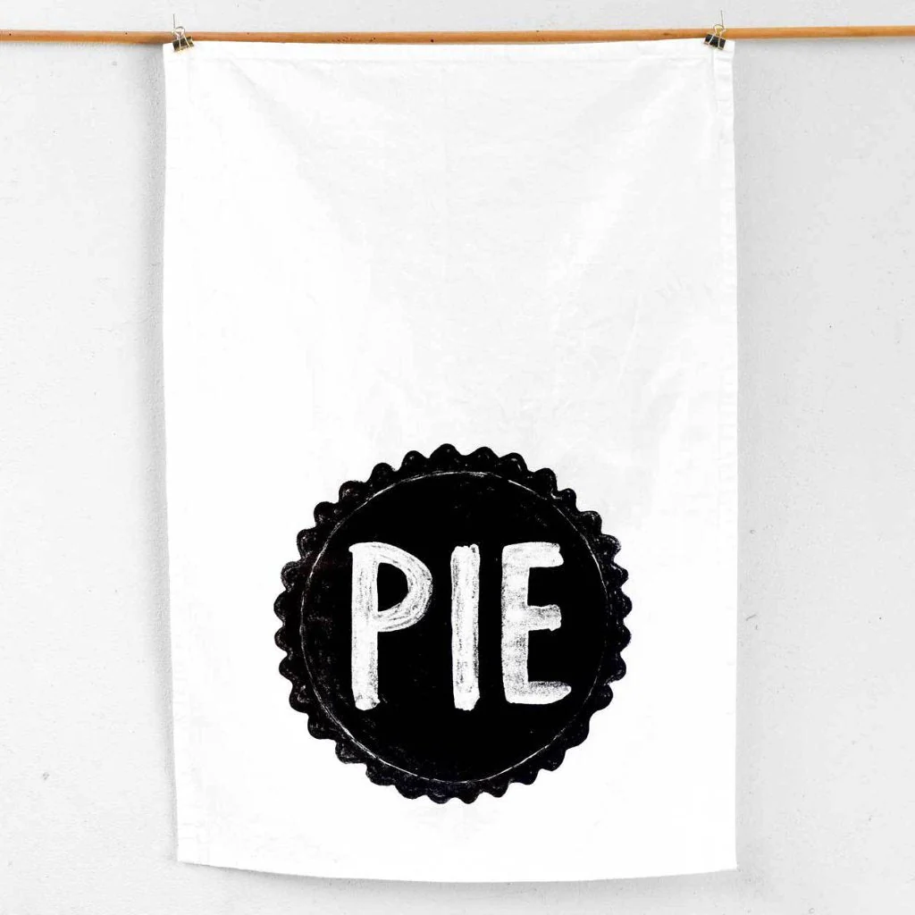 Pie Flour Sack Kitchen Towel