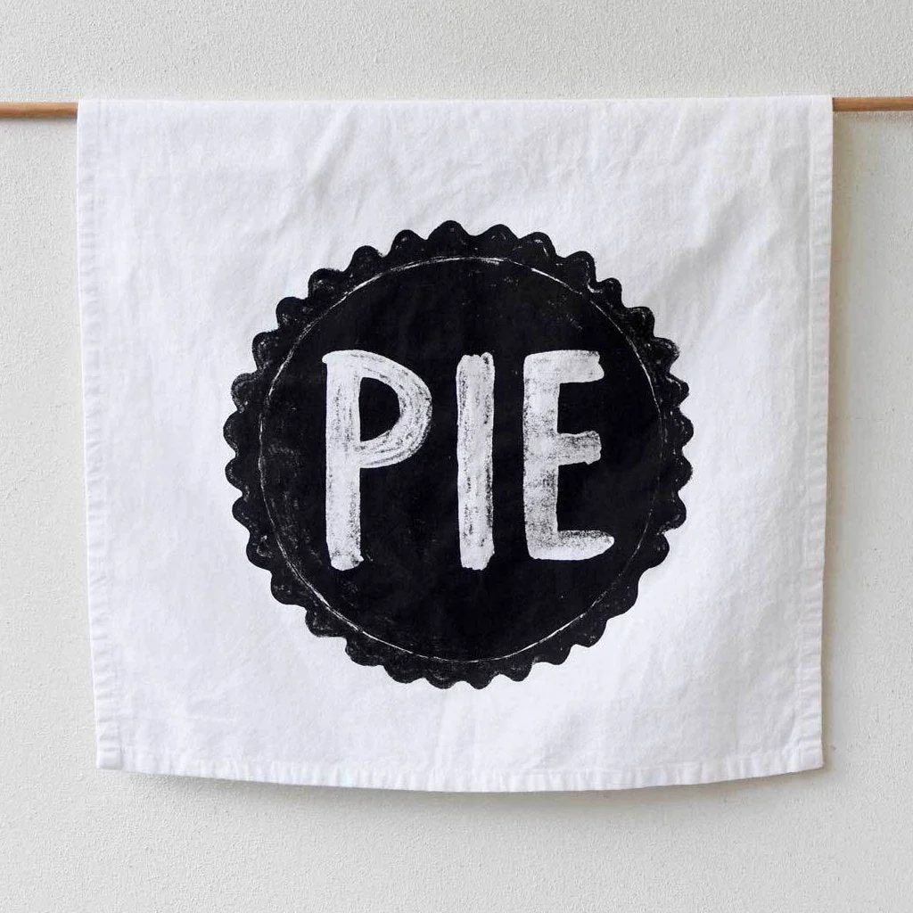 Pie Flour Sack Kitchen Towel - Image 2